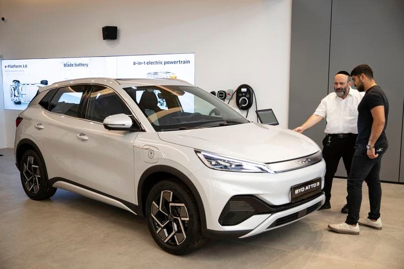 รถแบรนด์จีน' ครองแชมป์ยอดขายช่วงม.ค. ในอิสราเอล