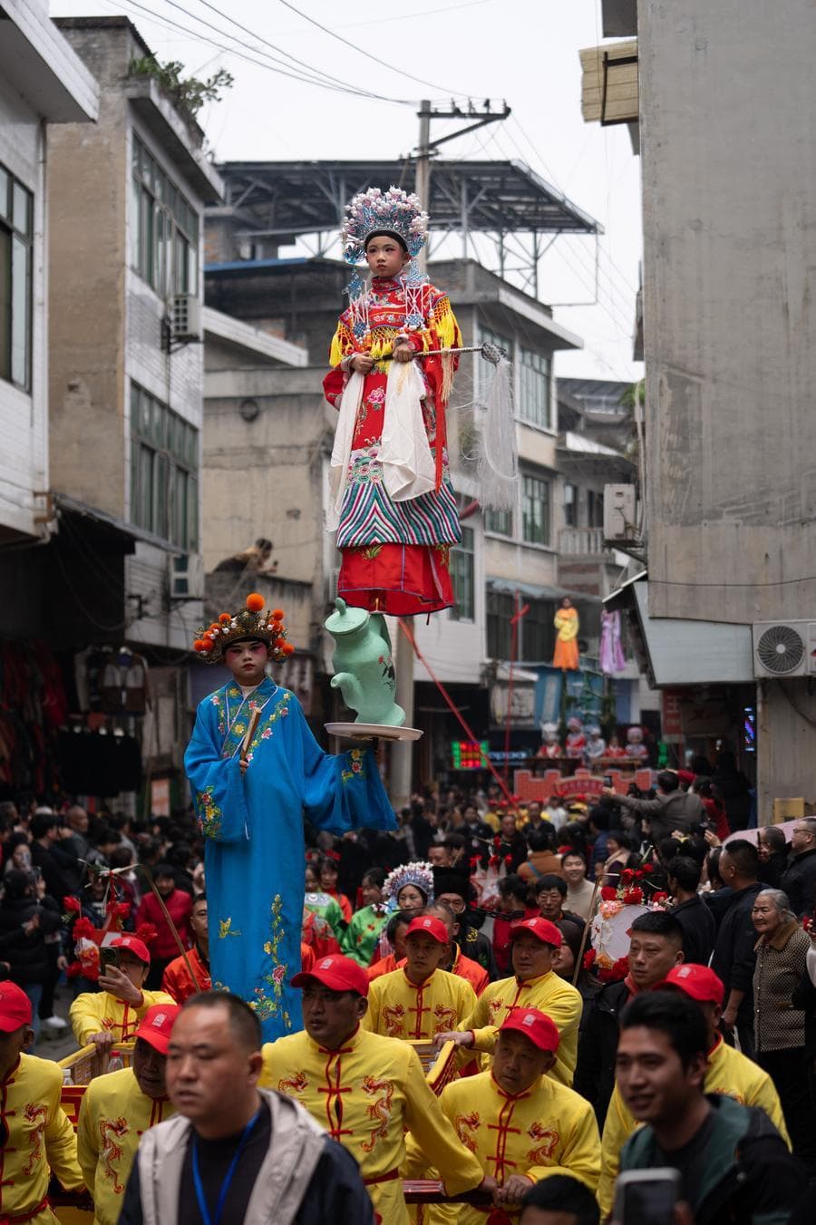 งานฉลองพื้นบ้าน 'ต้าป้า เกาจวง' มรดกวัฒนธรรมในเสฉวน