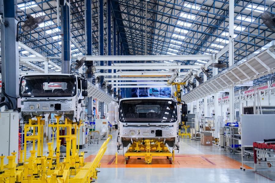 เป่ยชี่ โฟตอน' ส่งรถบรรทุกหนักคันที่ 2000 ในตลาดไทย ออกจากสายการประกอบ