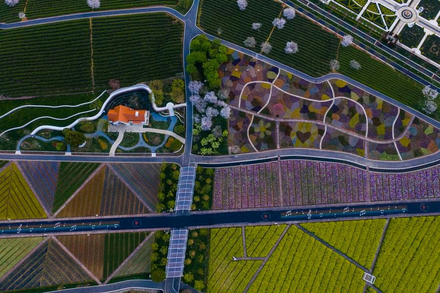 จุดชมวิวธรรมชาติในเจ้อเจียง เปิดเทศกาล 'ดอกไม้ฤดูใบไม้ผลิ