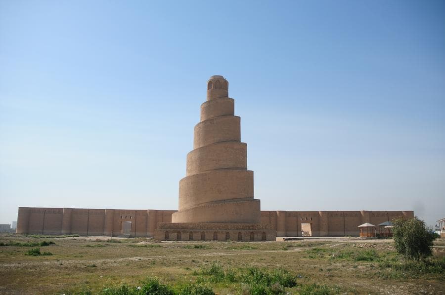 ส่องหอคอยขดเกลียวก้นหอย ดาวเด่นเมืองโบราณในอิรัก