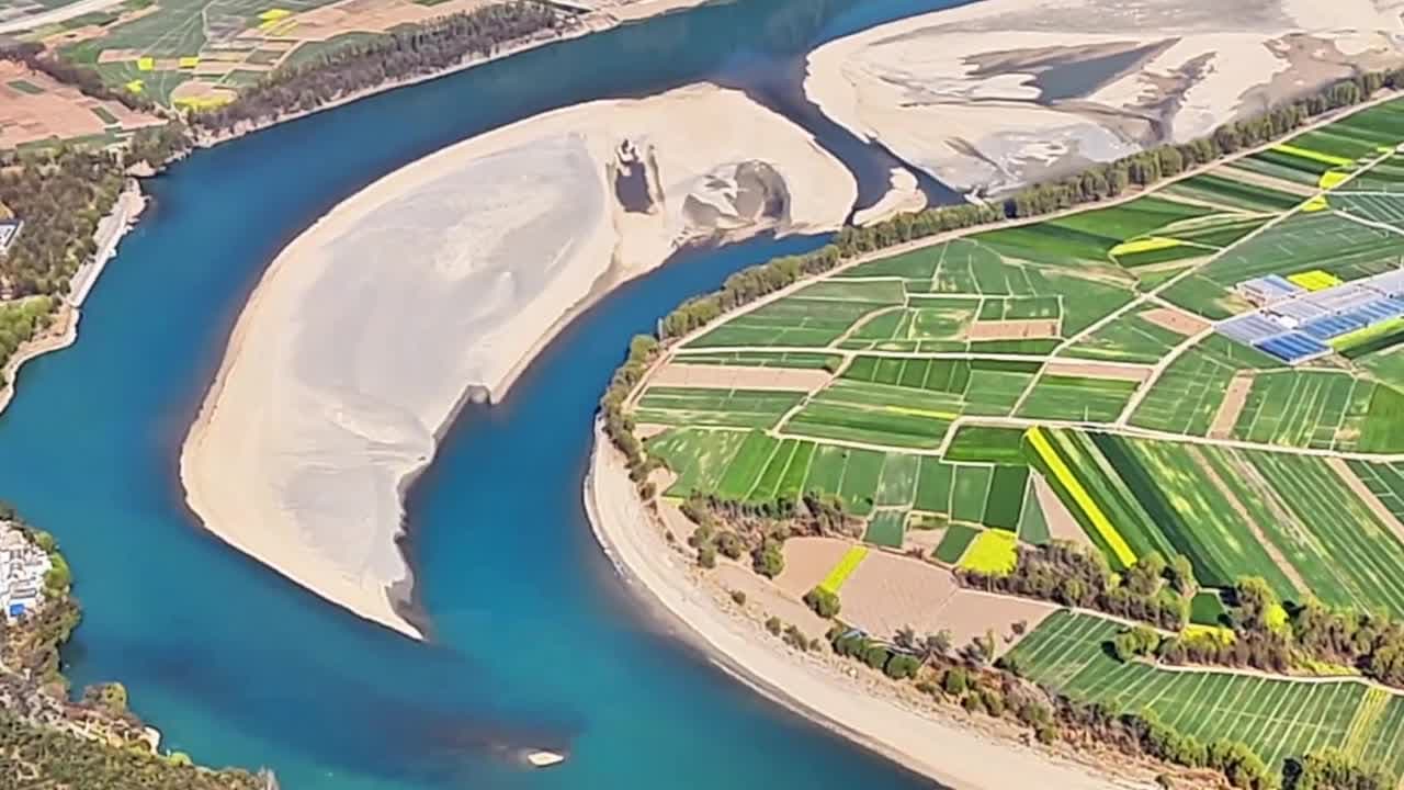 ดอกผักกาด' บานเหลืองอร่าม แต้มสีริมโค้งแรกแห่งแยงซี