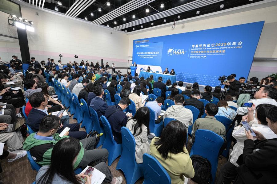 งานแถลงข่าว 'ประชุมเอเชียโป๋อ๋าว' ปี 2025 ในไหหลำ