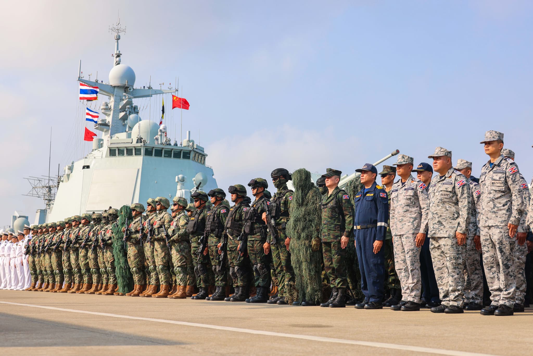 โฆษกจีนเผย 'จีน-ไทย' ซ้อมรบร่วม มุ่งเพิ่มศักยภาพความมั่นคง