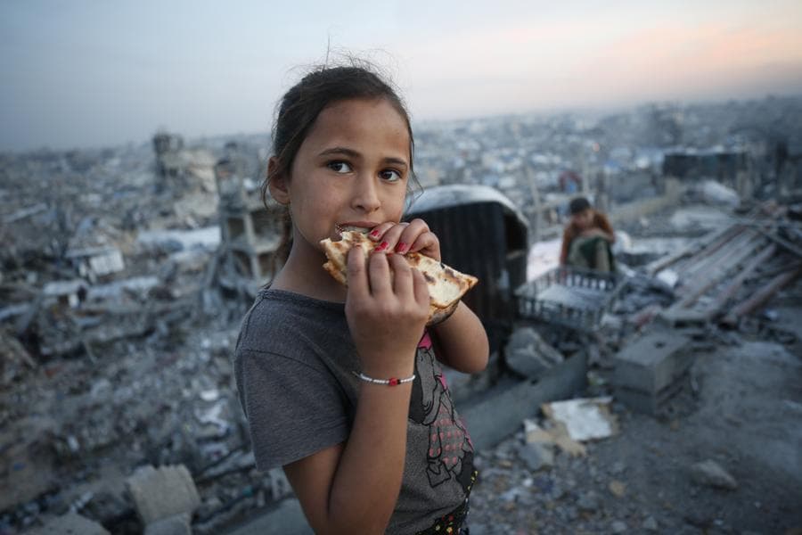 ชีวิตชาวปาเลสไตน์กลางซากปรักหักพังในค่ายผู้ลี้ภัยจาบาเลีย