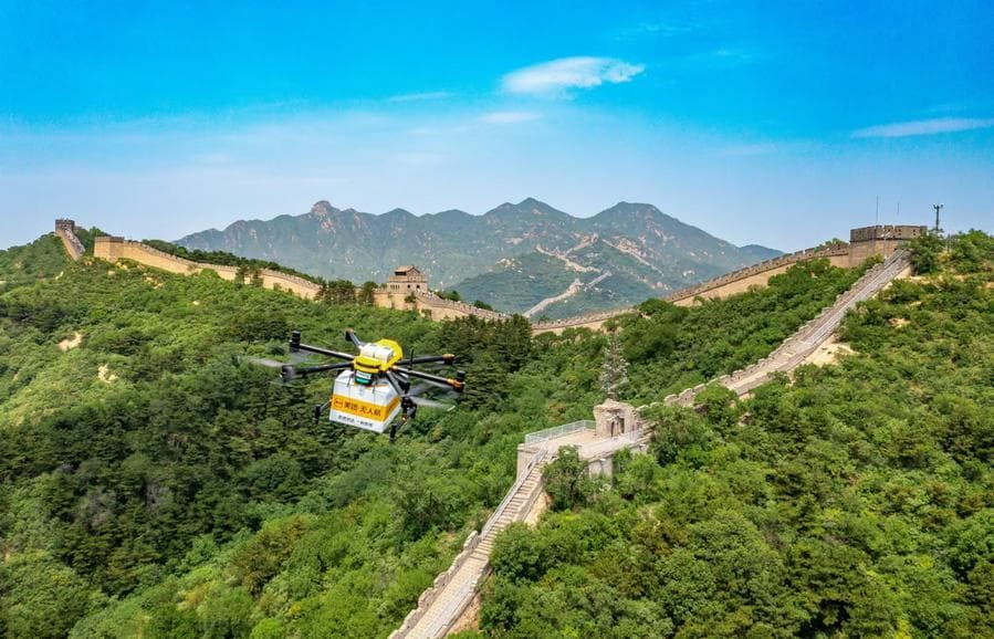 จีนออกมาตรการควบคุม 'บินโดรน' รบกวนเที่ยวบินพลเรือน