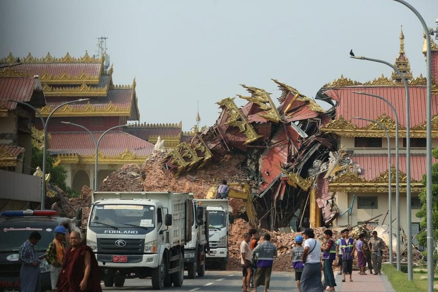 ดับแล้ว 1,644 ราย เหตุแผ่นดินไหวรุนแรงในเมียนมา