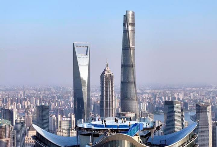 เซี่ยงไฮ้เปิด 'เดอะ สเตจ' จุดชมวิวมหานครแห่งใหม่ สูง 320 เมตร