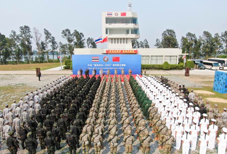 ทัพเรือจีน-ไทย ปิดฉาก 'ซ้อมรบร่วม' ปี 2025