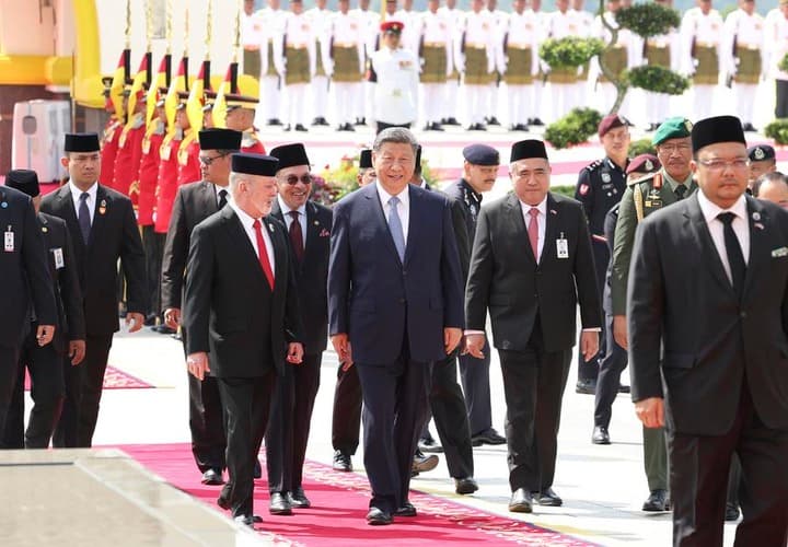 สีจิ้นผิงพบปะหารือกษัตริย์มาเลเซีย