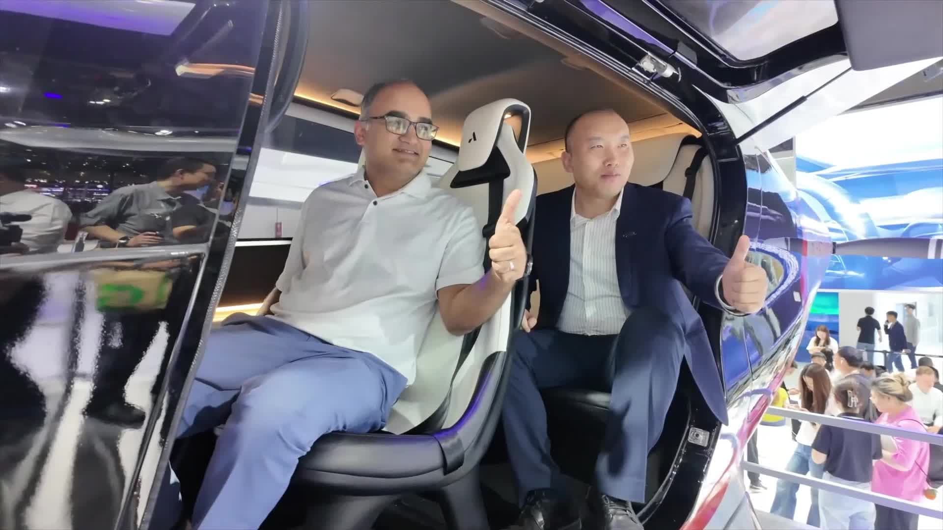 อากาศยาน eVTOL ดาวเด่นงานออโต เซี่ยงไฮ้ 2025