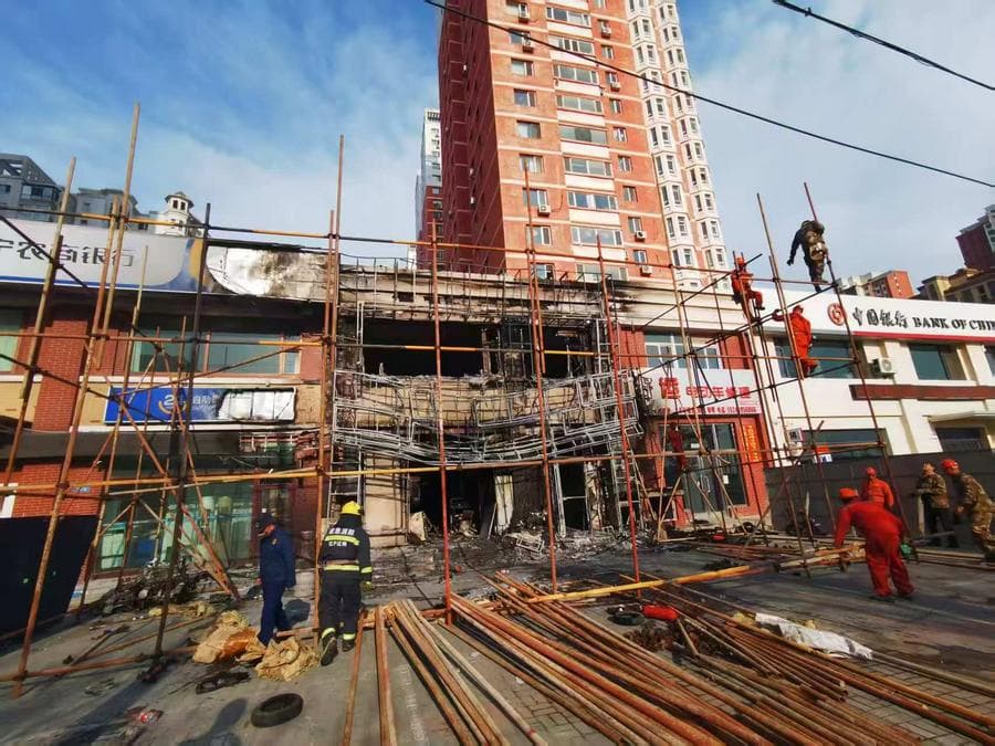 สีจิ้นผิงเรียกร้องพยายามเต็มที่ รักษาเหยื่อเหตุไฟไหม้ 'ร้านอาหาร' ในเหลียวหนิง