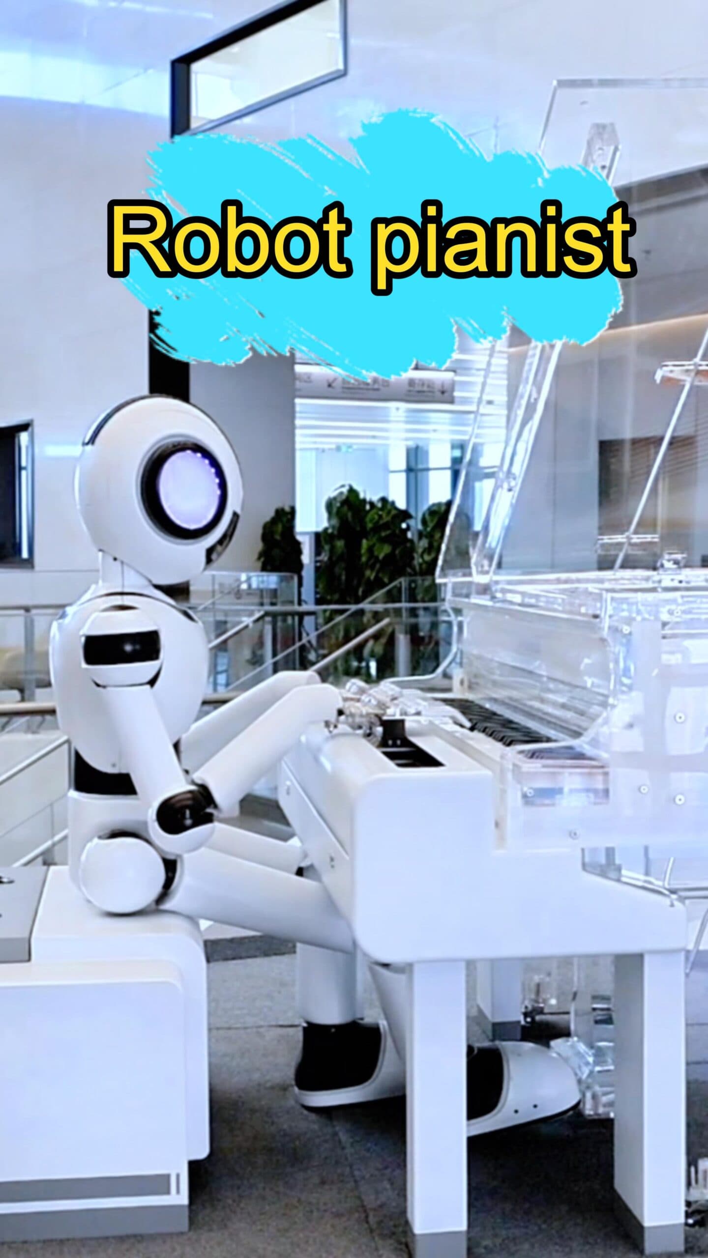 หุ่นยนต์ 'นักเปียโน' โชว์ฝีมือบรรเลงเพลงสุดไพเราะในอันฮุย