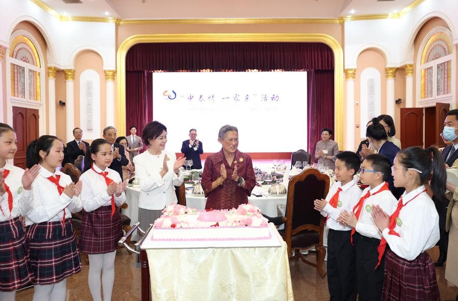 เจ้าหน้าที่อาวุโสของจีนเข้าเฝ้าฯ กรมสมเด็จพระเทพ ณ กรุงปักกิ่ง