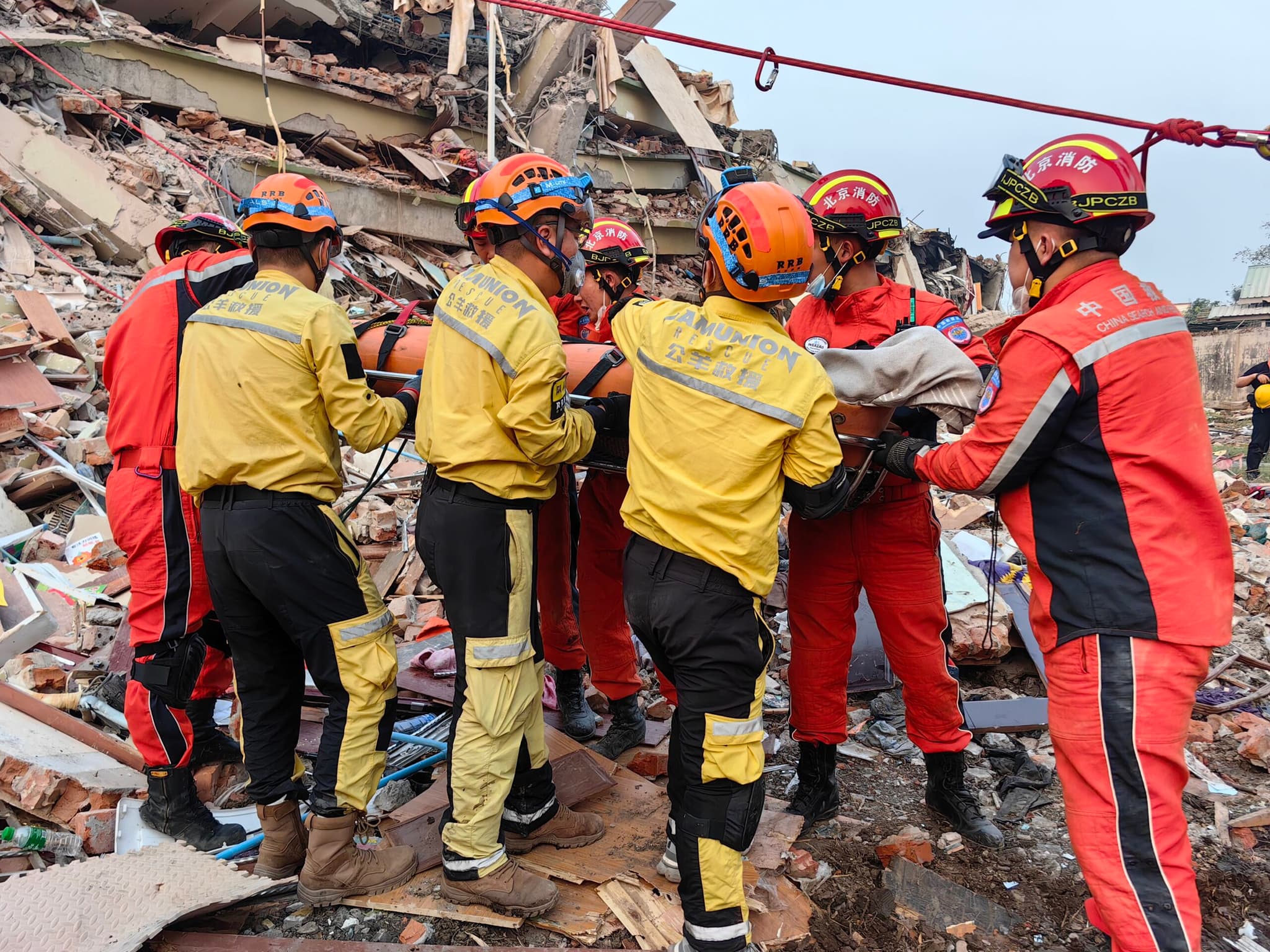 ยอดดับเหตุแผ่นดินไหวในเมียนมา เพิ่มเป็น 2,056 ราย