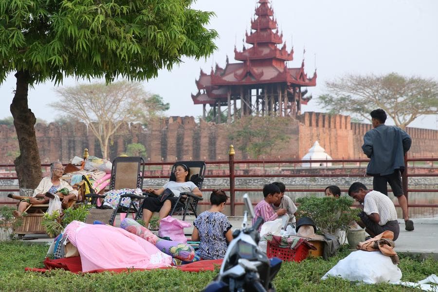 กาชาดจีนส่งของบรรเทาทุกข์ชุดแรกถึงมัณฑะเลย์