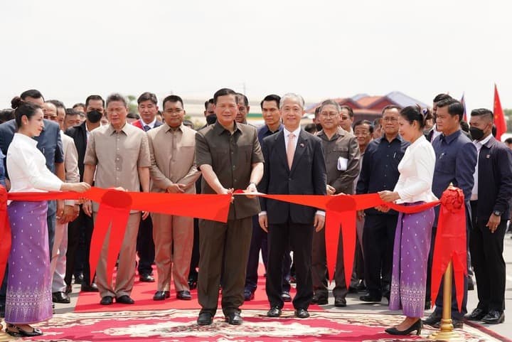 กัมพูชาเปิด 'ทางหลวง' ทุนจีน 3 สาย เชื่อมจังหวัดฝั่งตะวันตกเฉียงใต้