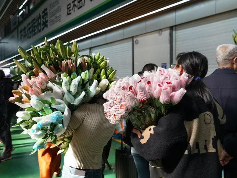 ยูนนานส่งออก 'ดอกไม้ตัดสด' แตะ 360 ล้านหยวน ใน 4 เดือน