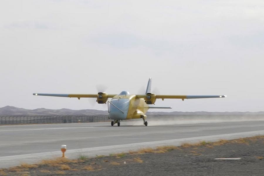 โดรนสินค้าไร้คนขับ' รุ่นใหม่ ฝีมือจีน ทำการบินครั้งแรกสำเร็จ