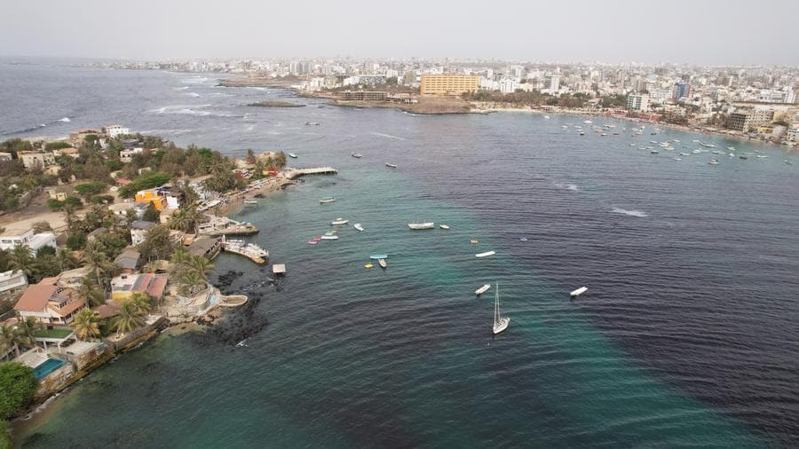 เกาะงอร์ในเซเนกัล จุดหมายเล่นกีฬาทางน้ำ-ดูนกตกปลา