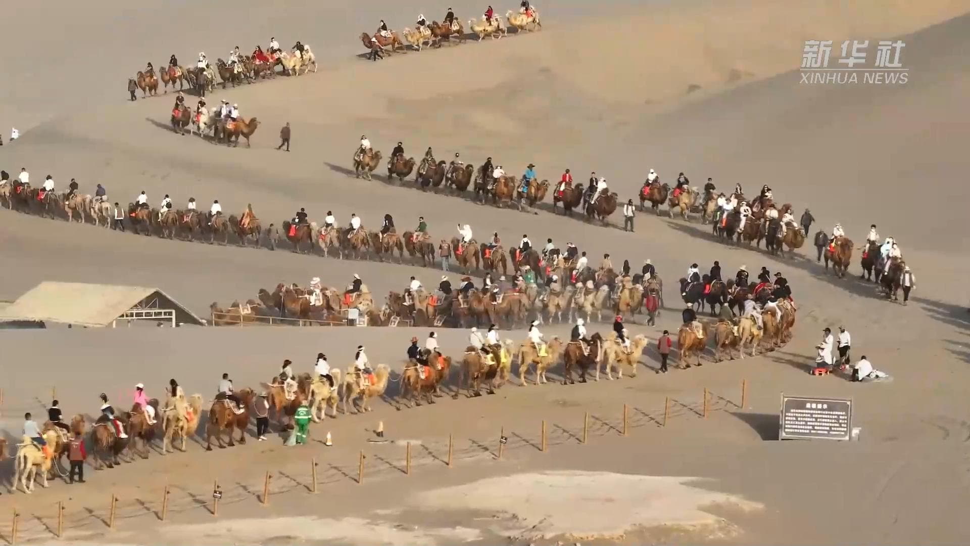 ตุนหวงเปิดระบบดิจิทัล เอื้อ 'ขี่อูฐ' ท่องทะเลทรายง่ายขึ้น