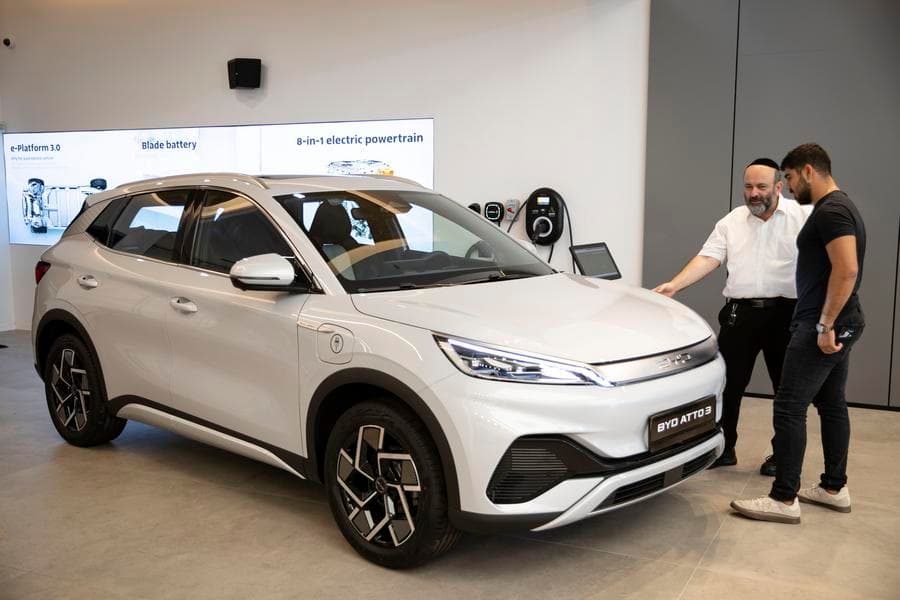 แบรนด์จีนครองอันดับหนึ่ง ยอดขาย 'รถยนต์นำเข้า' ในอิสราเอล