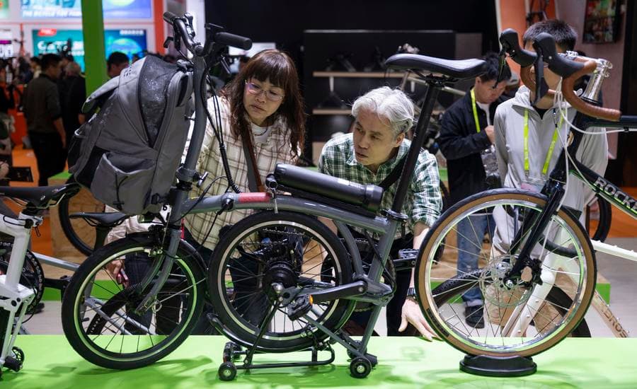เซี่ยงไฮ้จัดงานสินค้า 'จักรยาน' บริษัทจีน-ต่างชาติร่วมนับพัน
