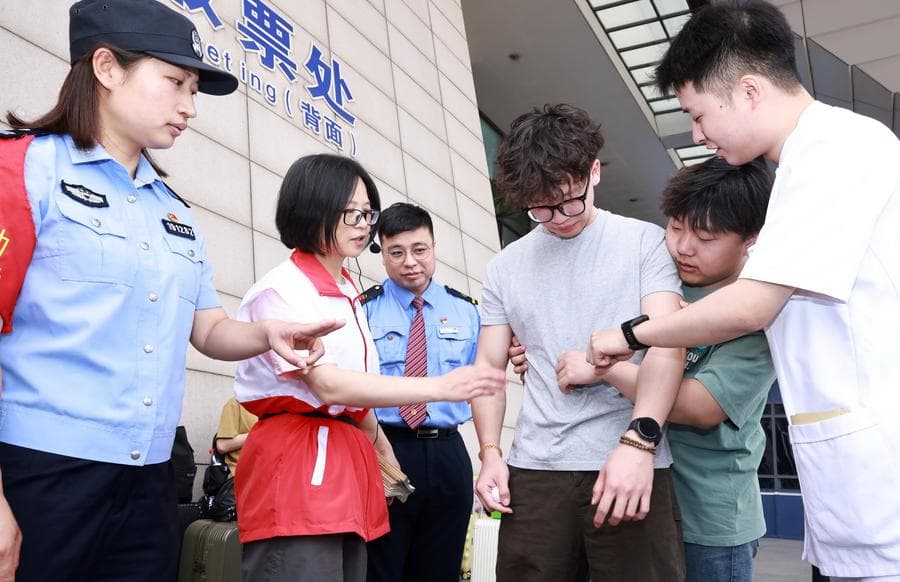 จีนจัดอบรม 'ปฐมพยาบาล' ให้ปชช. รับวันกาชาดสากล