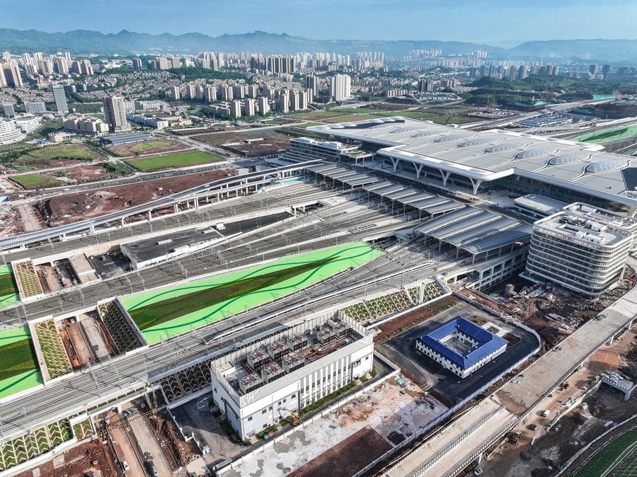 ทางรถไฟเร็วสูง 'ฉงชิ่ง-เซี่ยเหมิน' ทดลองเดินรถ