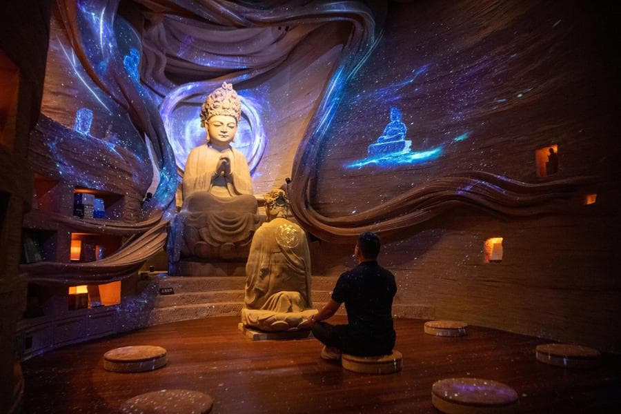 ผาหินแกะสลักต้าจู๋ใช้ 'เทคโนโลยีดิจิทัล' ปกป้องโบราณวัตถุ-มอบความบันเทิงแก่นทท.