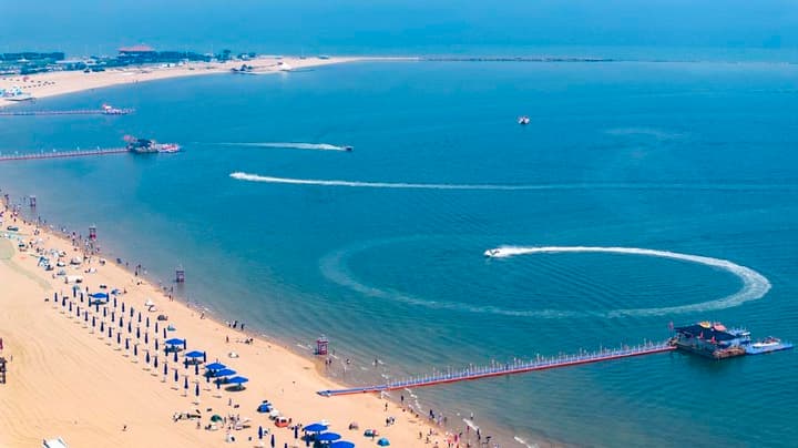 ตะลอนเที่ยว 'เขตใหม่ปินไห่' พักผ่อนหย่อนใจริมทะเลเทียนจิน