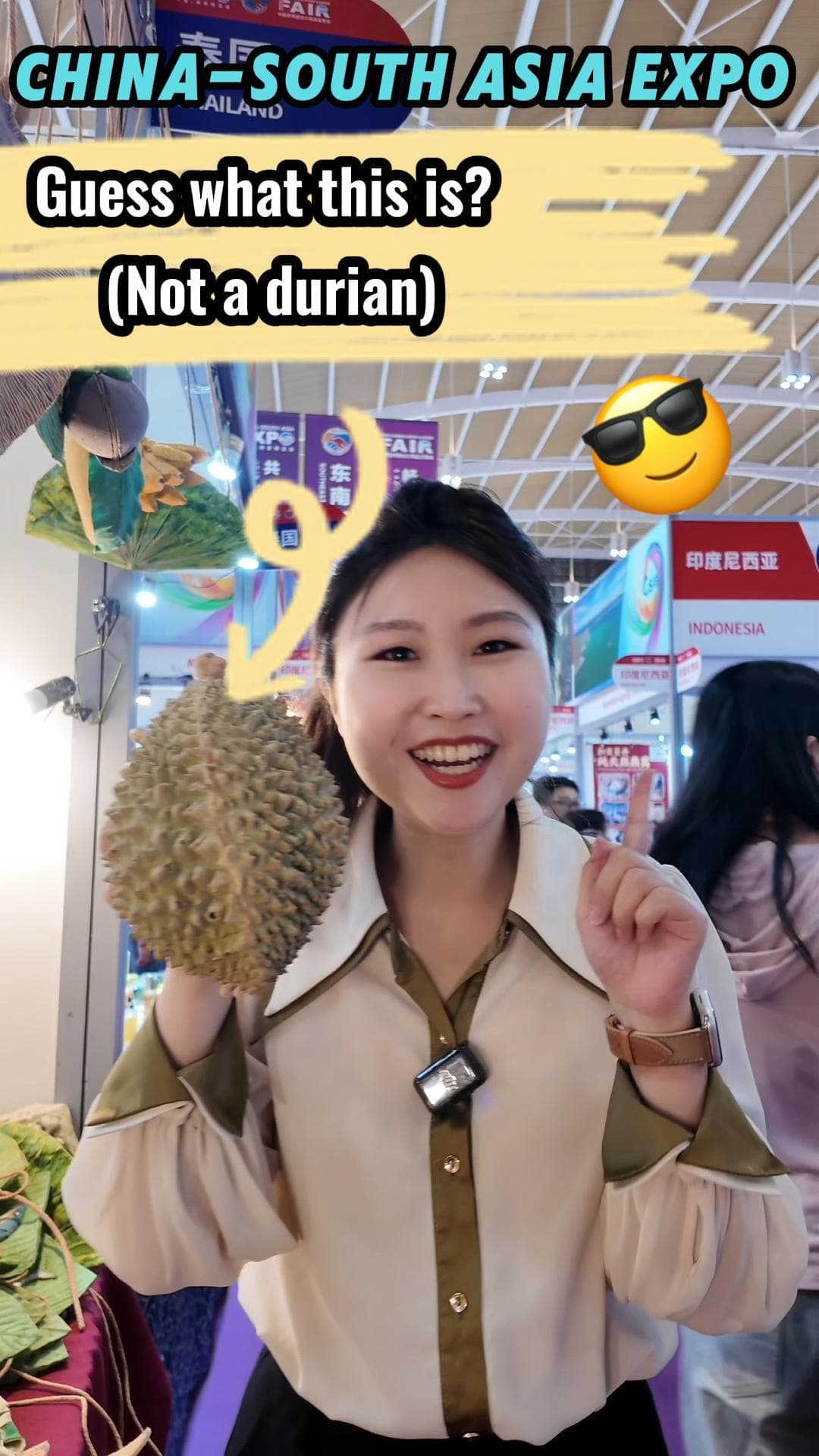 GLOBALink : กระเป๋าทุเรียนไทย-ถาดพับได้จากปากีฯ จัดโชว์ที่งานแสดงสินค้าจีน-เอเชียใต้