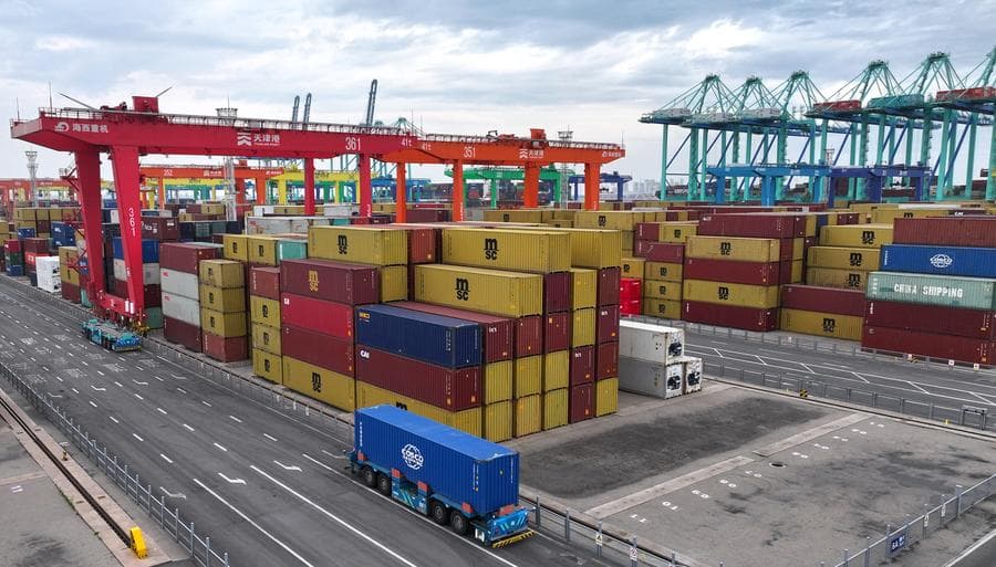 ท่าเรือเทียนจิน' ใช้ระบบอัตโนมัติเต็มรูปแบบ เพิ่มประสิทธิภาพทำงาน