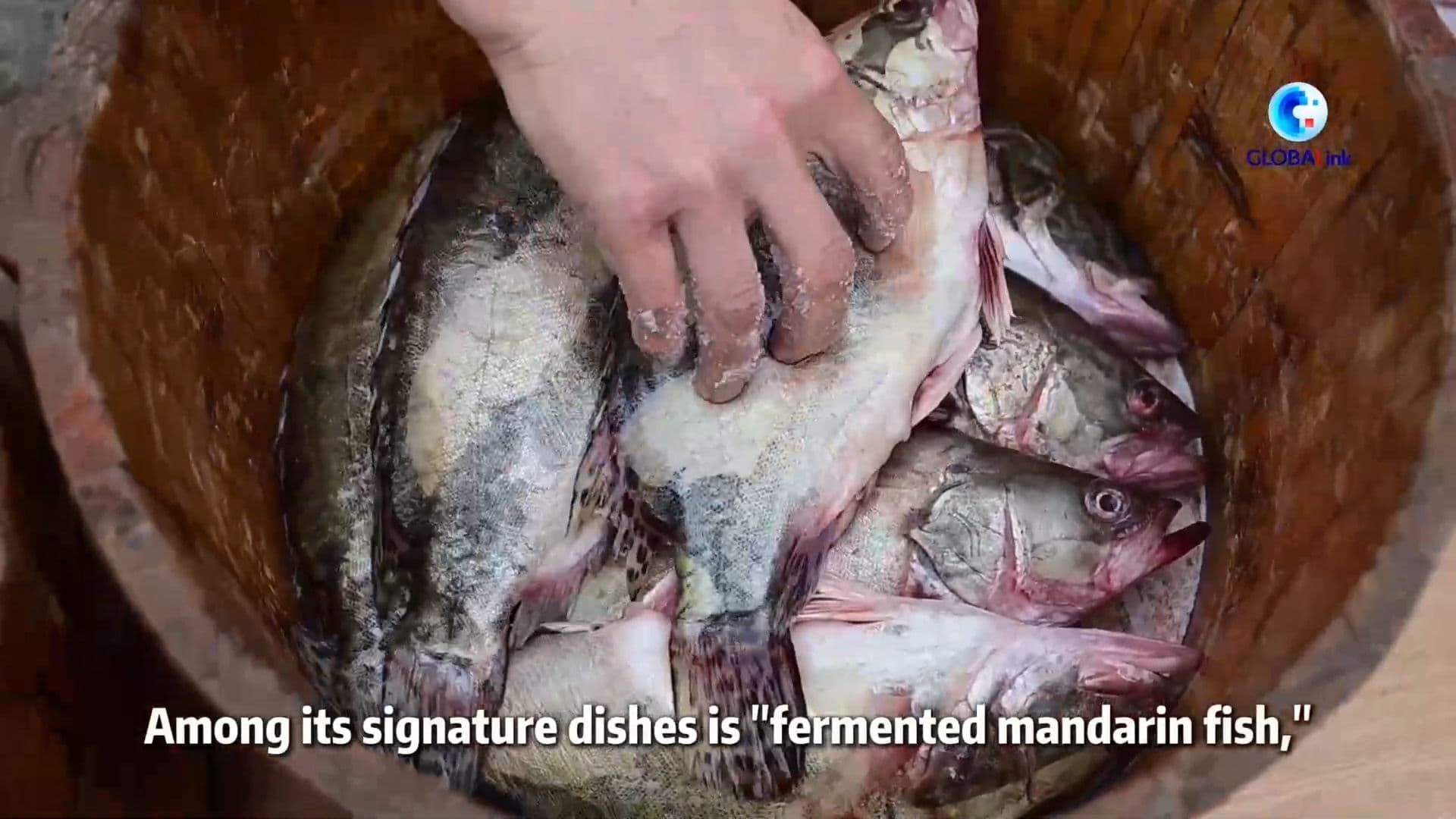 GLOBALink : 'ปลาแมนดารินหมัก' อุตฯ หลายพันล้านหยวนในหวงซาน