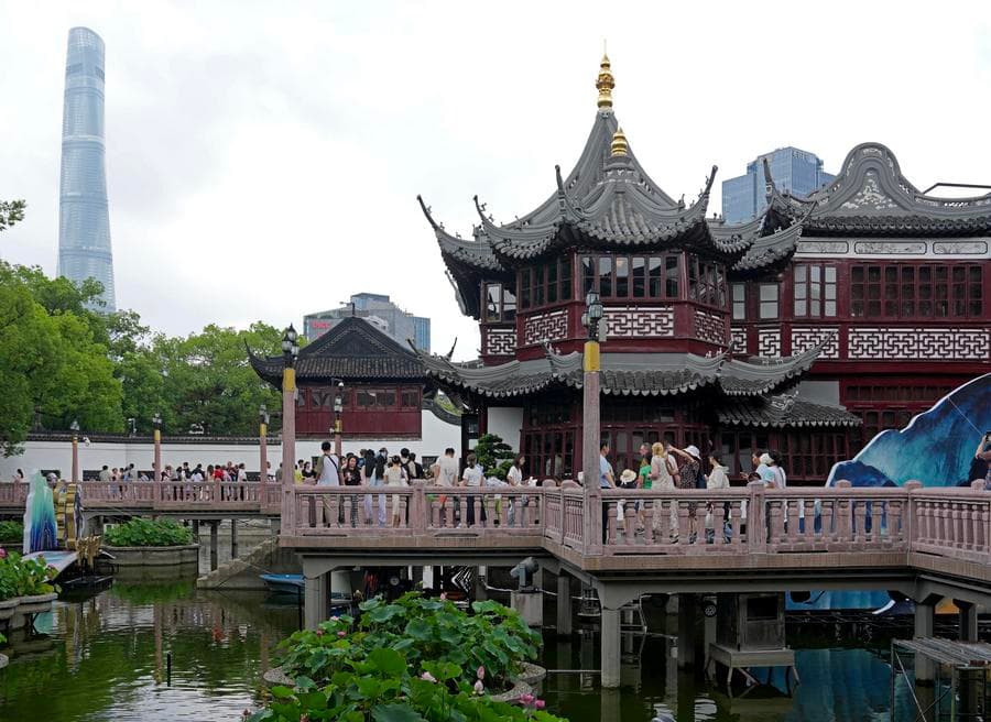 หูซินถิง' โรงน้ำชาอันดับหนึ่งแห่งเซี่ยงไฮ้ หวนเปิดรับแขกแล้ว