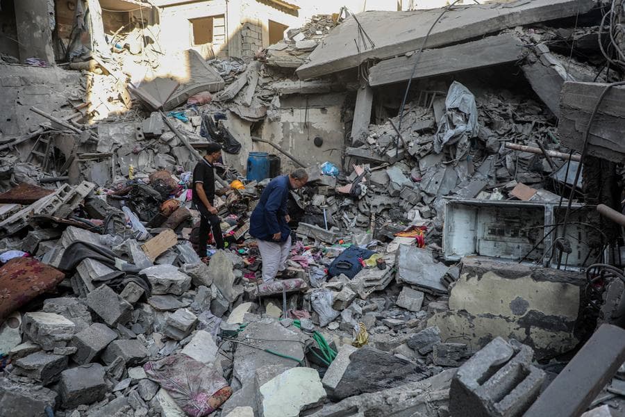 ยอดเสียชีวิตใน 'กาซา' ทะลุ 5.9 หมื่นราย อิสราเอลโจมตีต่อเนื่อง