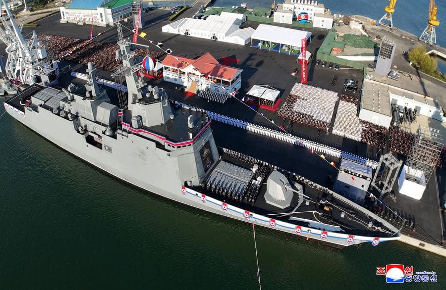 DPRK จ่อสร้าง 'เรือพิฆาตชั้นโชฮยอน' ลำที่ 3