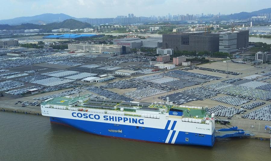 บริษัทจีนเผย 'เรือขนส่งรถยนต์' พลังโซลาร์ใหญ่สุดในโลก เดินเรือเที่ยวปฐมฤกษ์สำเร็จ