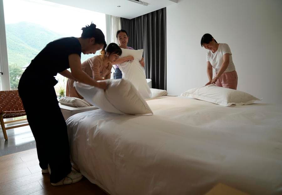 จีนกระตุ้นอุตฯ 'งานบริการภายในบ้าน' ขยายจ้างงานในชนบท