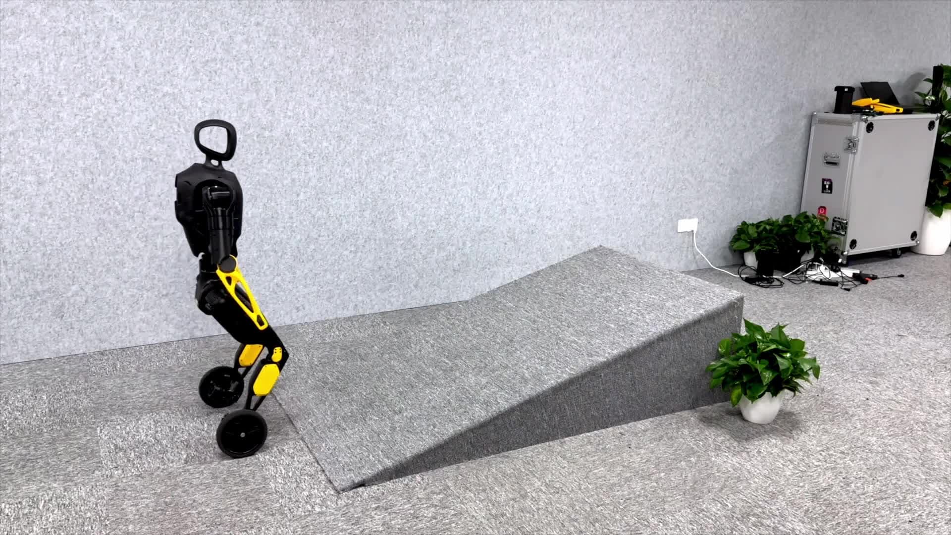 จีนเปิดตัว 'หุ่นยนต์แปลงร่าง' เปลี่ยนสลับขา-ล้อทันใจ เดินก็ได้ ไถลก็เร็ว