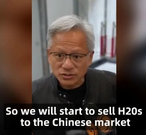 Nvidia เตรียมวางจำหน่ายชิป AI รุ่น H20 ในจีน