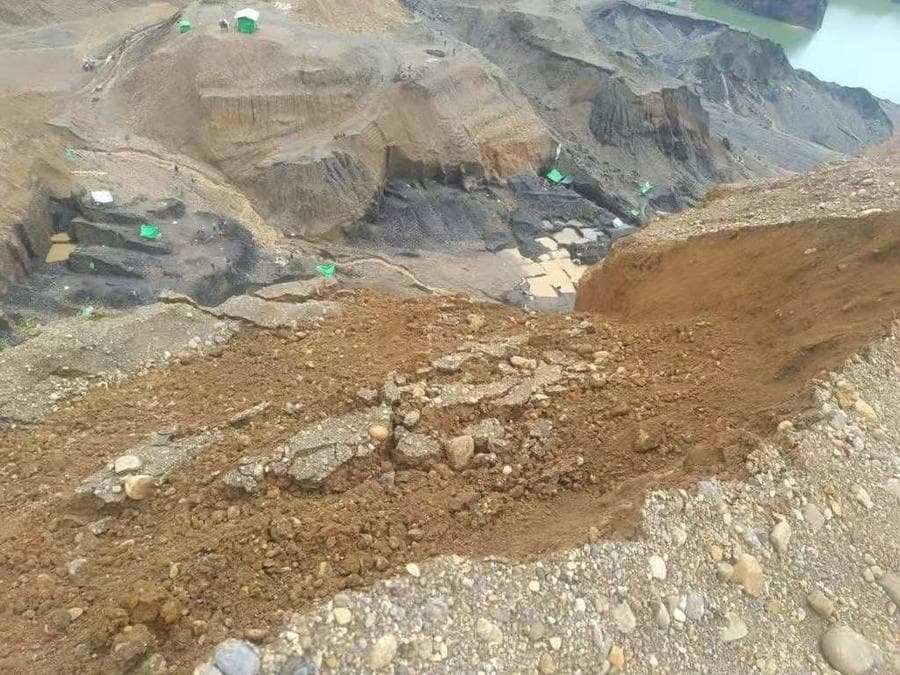 เหตุ 'เหมืองหยก' ถล่มในเมียนมา มีคนติดค้างราว 20 ราย