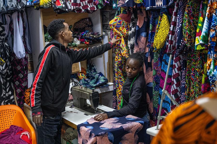 สีสัน 'อีสต์ลีห์' ย่านการค้าคึกคักในไนโรบี