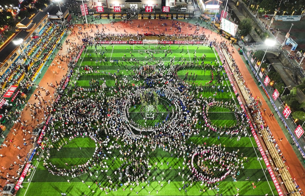 สุดคึกคัก 'วิลเลจ ซูเปอร์ ลีก' รอบชิงแชมป์ในกุ้ยโจว