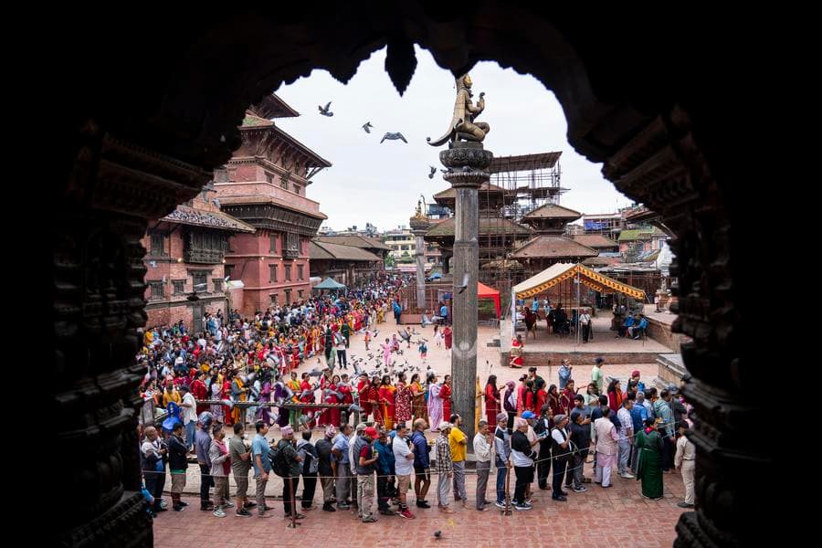 ชาวฮินดูในเนปาล ฉลองเทศกาล 'กฤษณะจันมาสตามิ