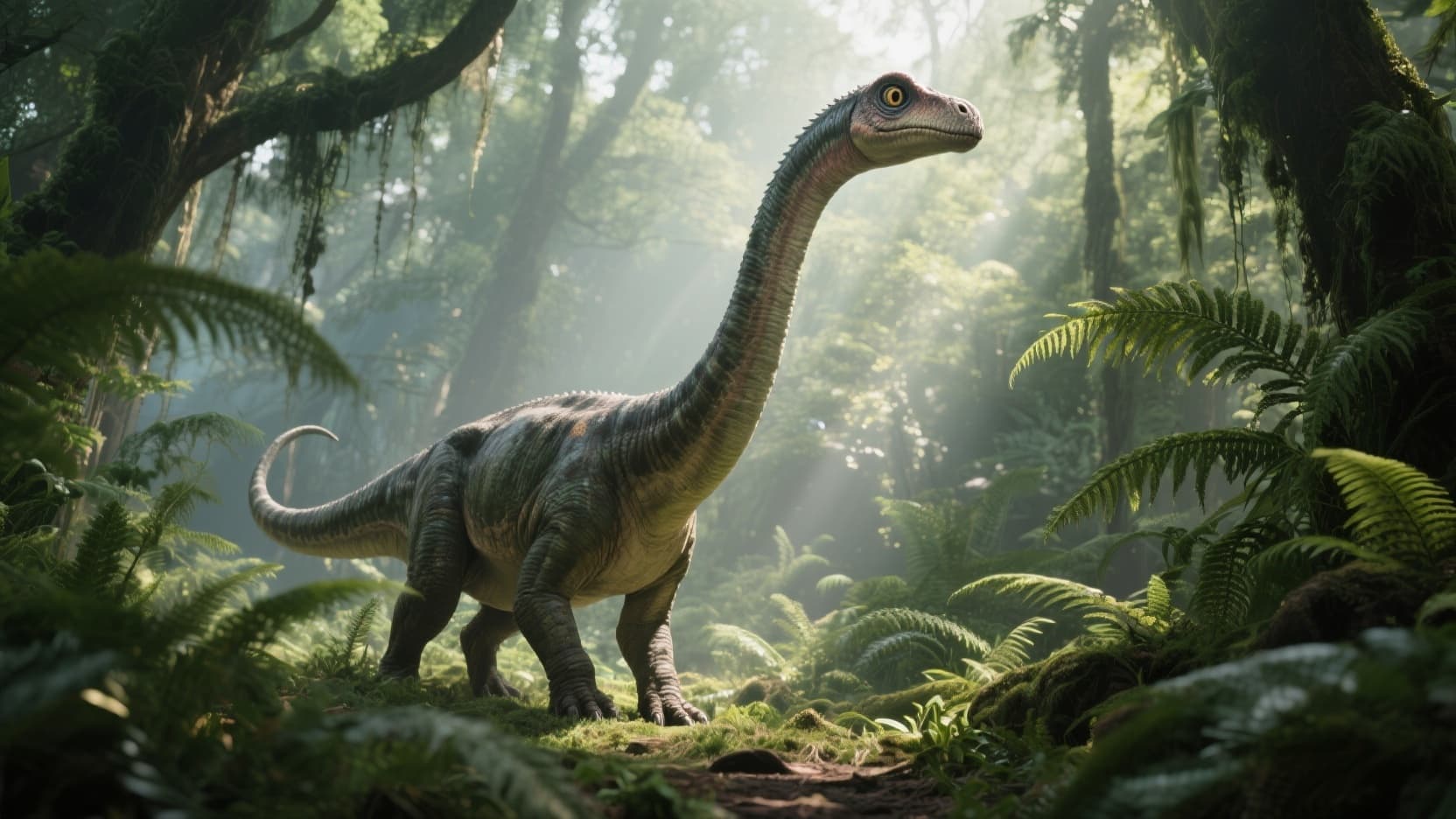 จีนพบ 'ไดโนเสาร์กินพืชคอยาว' พันธุ์ใหม่ อายุ 180 ล้านปี