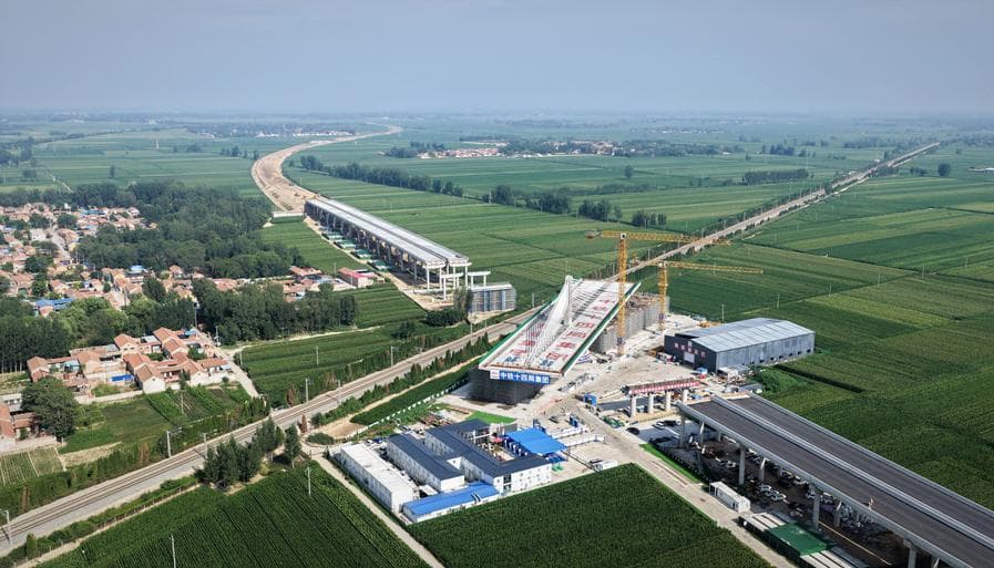 ซานตง 'หมุนสะพาน' หนัก 2.3 หมื่นตัน