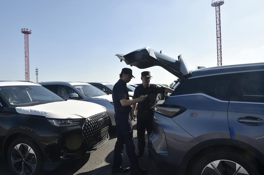 กลไก 'ศุลกากร-ท่าเรือ' ผนึกกำลังในเซี่ยงไฮ้ หนุนส่งออกยานยนต์ฝีมือจีน