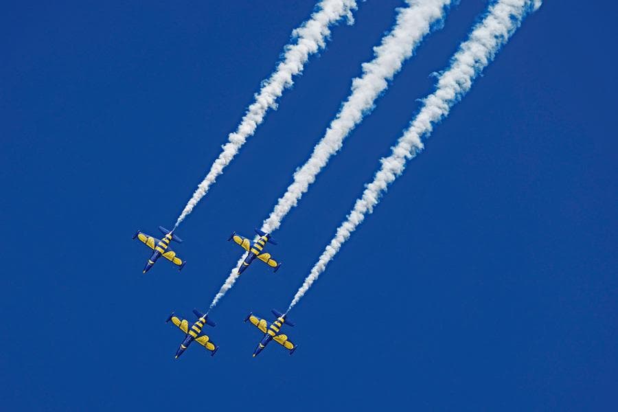 สีสัน 'แอร์โชว์ บูคาเรสต์' ปี 2025 ในโรมาเนีย