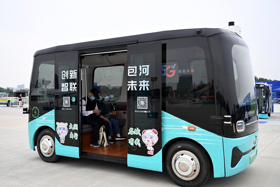 เทคโนโลยีไร้คนขับ ดาวเด่นงาน WMC ในอันฮุย